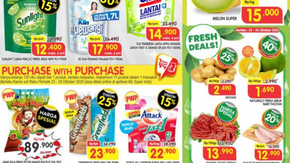 Promo Superindo Rabu, 29 Oktober 2025. [Superindo.co.id]
